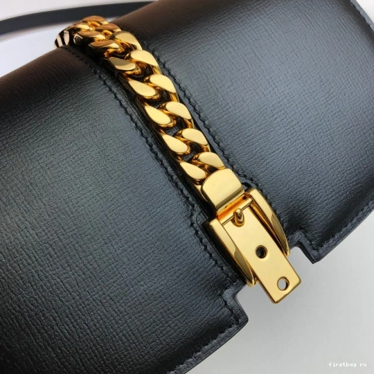 First bag ru GUCCI Sylvie 1969 shoulder mini bag 0818